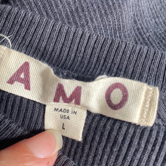 AMO L Long Rib Tank Dress - Picture 3 of 14